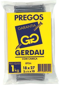 Prego Gerdau 20x48 1kg