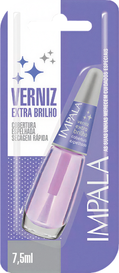 Esmalte Impala Verniz Extra Brilho 6un