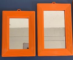 Espelho Moldura Triax Laranja N12 13x18