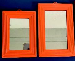 Espelho Moldura Triax Laranja N14 24x21