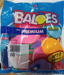 Balao Boli Boli 7 Liso Sortido 50un