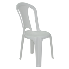 Cadeira Plastica Tramontina Torres Branca