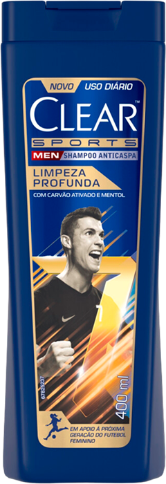 Shampoo Clear Limpeza Profunda 400ml