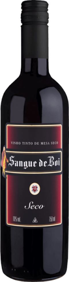 Vinho Nacional Sangue De Boi Tinto Seco 750ml
