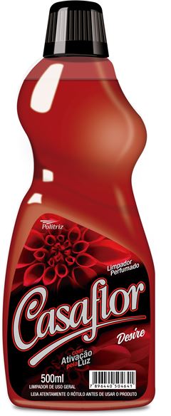 Limpador Perfumado Casaflor Desire 500ml