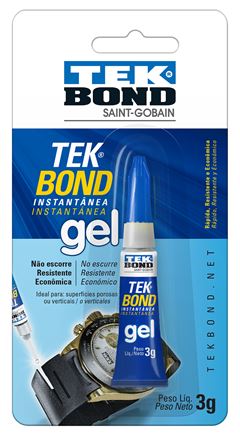 Cola Tekbond Super Cola Gel Sm 3g