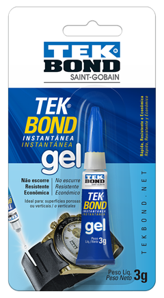 Cola Tekbond Super Cola Gel Sm 3g