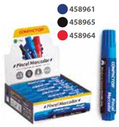 Marcador Permanente Compactor Preto