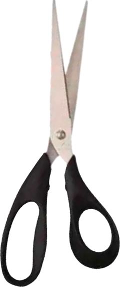 Tesoura Multiuso Kit 21cm Preto