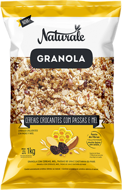 Granola Naturale Passas E Mel 1kg