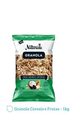 Granola Naturale Cereais E Frutas 1kg