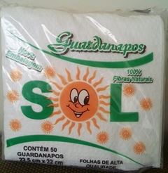 Guardanapo Sol 22,5x22cm 18x50un