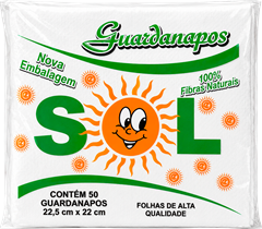Guardanapo Sol 22,5x22cm 18x50un