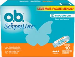 Absorvente Interno Ob Super Lv10 Pg8