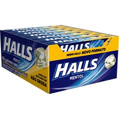Drops Halls Mentol Azul 28g 21x1