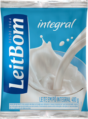 Leite Em Po Leitbom Integral Sachet 400g