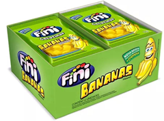 Bala Fini Gelatina Banana 15g