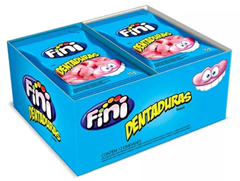 Bala Fini Gelatina Dentadura 15g