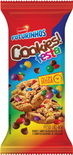 Biscoito Capricche Cookies Festa 40g