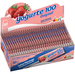 Pirulito Dori Mastigavel Yogurte 50x1
