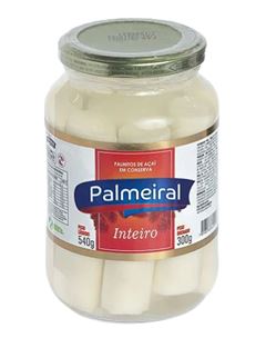 Palmito De Acai Palmeiral Inteiro Vidro 300g