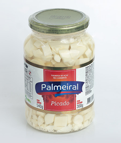 Palmito De Acai Palmeiral Picado Vidro 300g