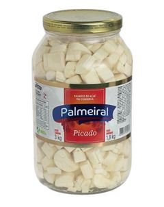 Palmito De Acai Palmeiral Picado Vidro 1,8kg