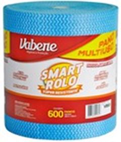 Pano Limpeza Smart Rolo Azul 600p 40x28cm