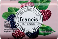 Sabonete Francis Intenso Frutas Vermelhas 80gr