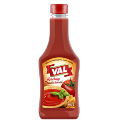 Ketchup Val Tradicional 400g