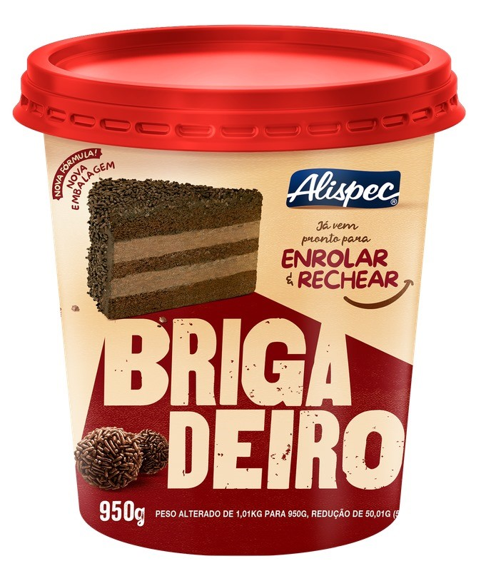 Doce De Brigadeiro Alispec 950g