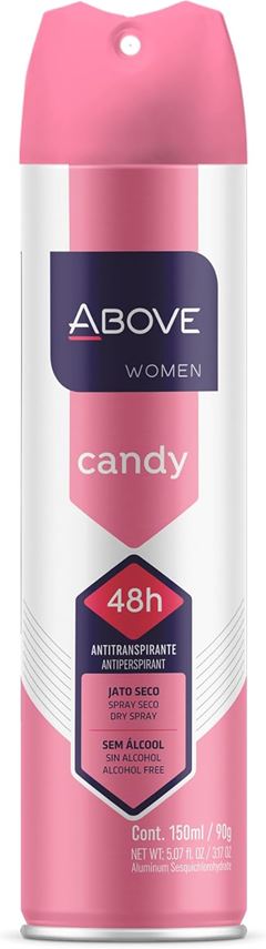 Desodorante Aerossol Above Feminino Candy 150ml