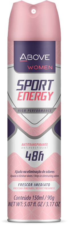 Desodorante Aerossol Above Feminino Sport 150ml
