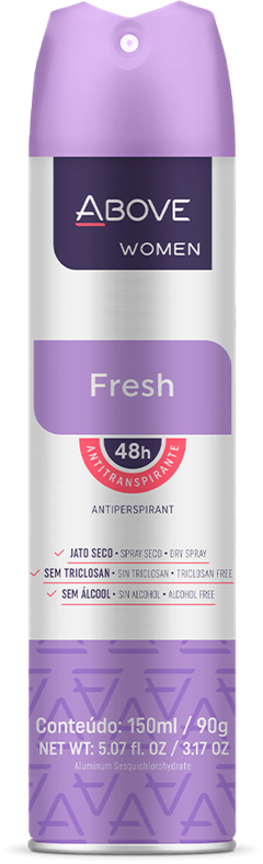 Desodorante Aerossol Above Feminino Fresh 150ml