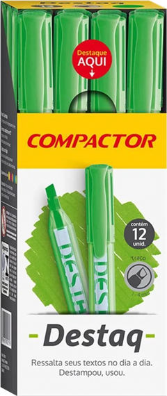 Marca Texto Compactor Verde
