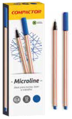 Caneta Compactor Microline 0.4 Preto