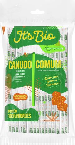 Canudo Strawplast Bio 5,5m 100un