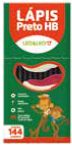 Lapis Grafite Leoleo Sextavado Hb