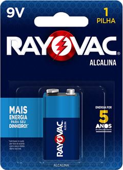 Bateria Rayovac Alcalina 9v 0984 Sm 1un