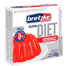 Gelatina Bretzke Diet Morango 10g