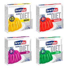 Gelatina Bretzke Diet Sortidos 10g