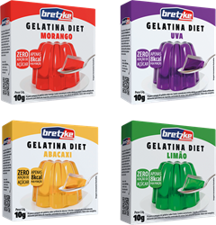 Gelatina Bretzke Diet Sortidos 10g