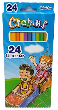 Lapis De Cor Faber Castell Cromus 24 Cores