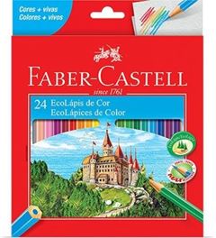 Lapis De Cor Faber Castell 24 Cores