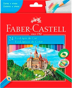 Lapis De Cor Faber Castell 24 Cores