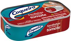 Sardinha Coqueiro Tomate Abre Facil 125g