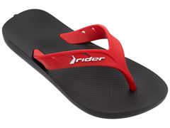 Sandalia Rider Street Masc Infantil Preto/Vermelho