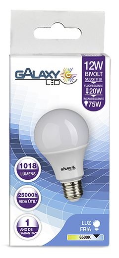 Lampada Galaxy Led 12w Bivolt