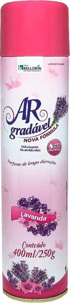 Odorizante Ar Gradavel Aero Lavanda 400ml