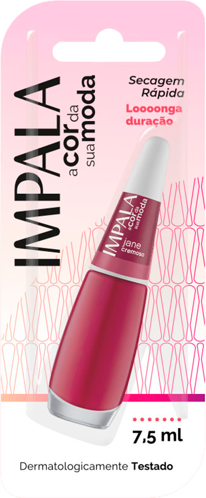 Esmalte Impala Cremoso A Cor Da Moda Jane 6un